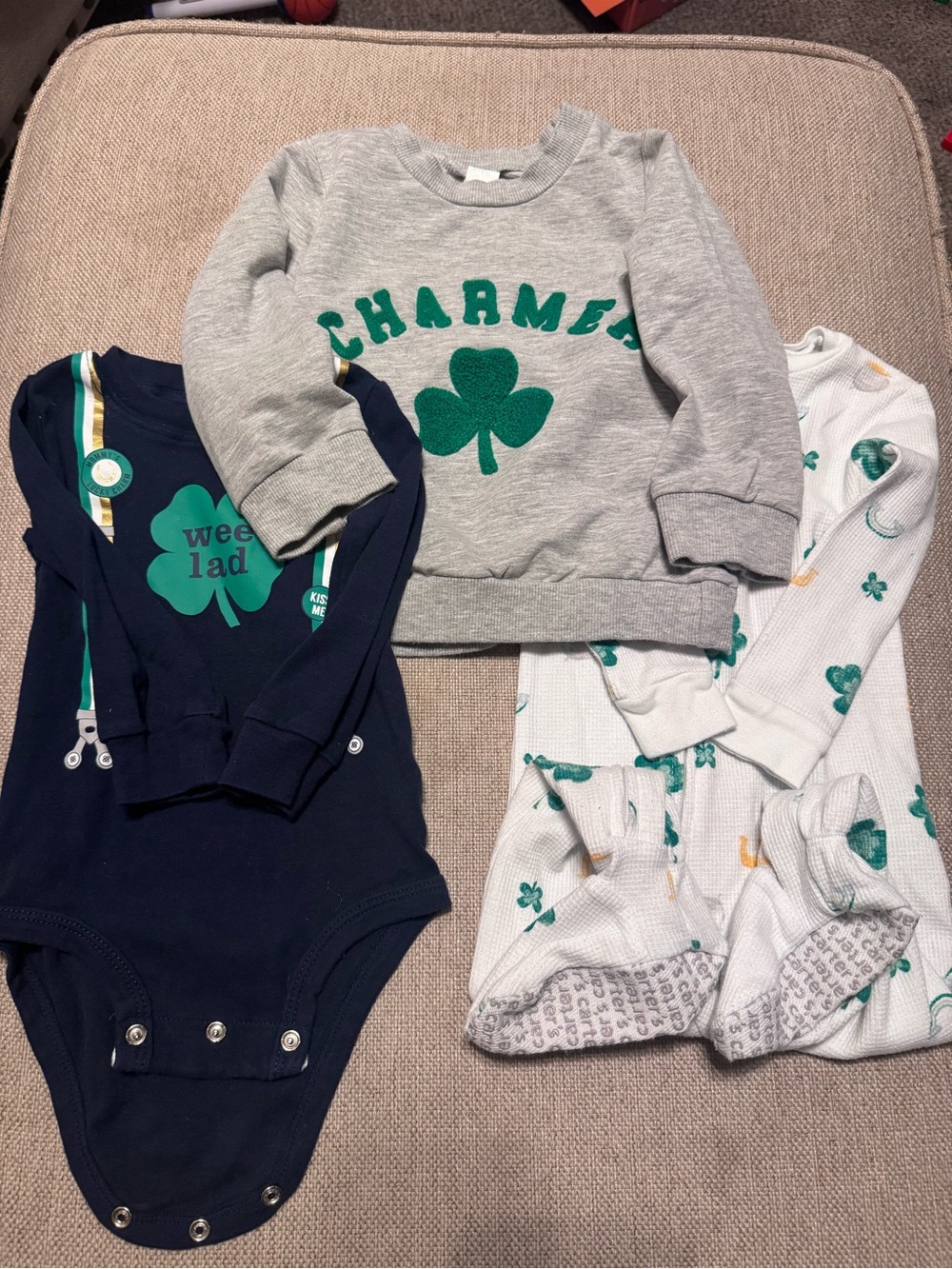 St Patrick’s Day Bay Boy Bundle 12 months
